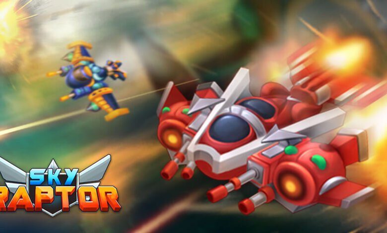 Sky Raptor v2.5.8 MOD APK (Menu/Damage, Money, God Mode) Download sky raptor space shooter 1