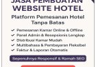 Jasa Pembuatan Website Hotel, Penginapan, Villa & Kost Profesional — Tingkatkan Reservasi, Bangun Kepercayaan, dan Dominasi Pencarian Online